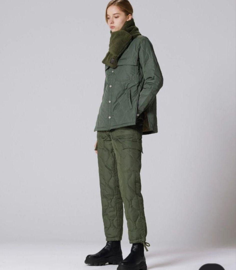 TAION　ミリタリー カーゴ ダウンパンツ オリーブ　M