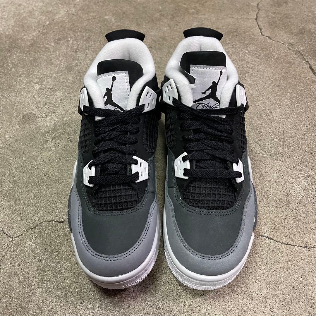 Nike GS Air Jordan 4 Retro \"Fear\" 23.5㎝