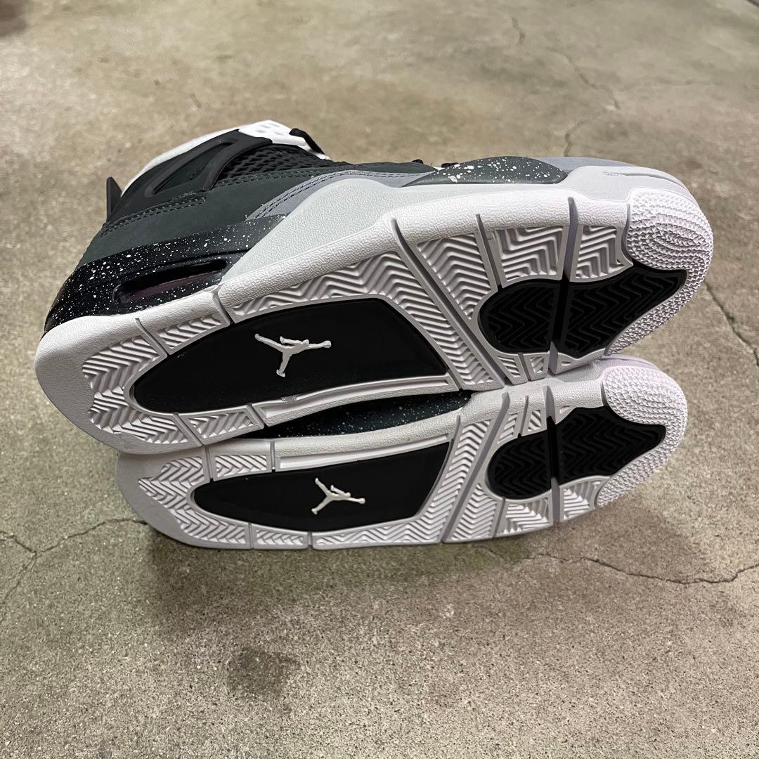 Nike GS Air Jordan 4 Retro \"Fear\" 23.5㎝