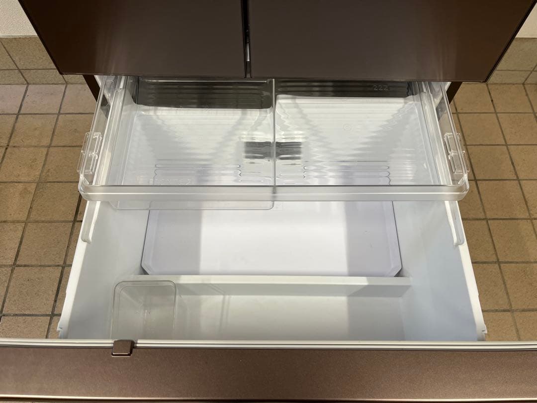 三菱 冷凍冷蔵庫 2022年製 MR-MZ54H-XT形 540L 6ドア