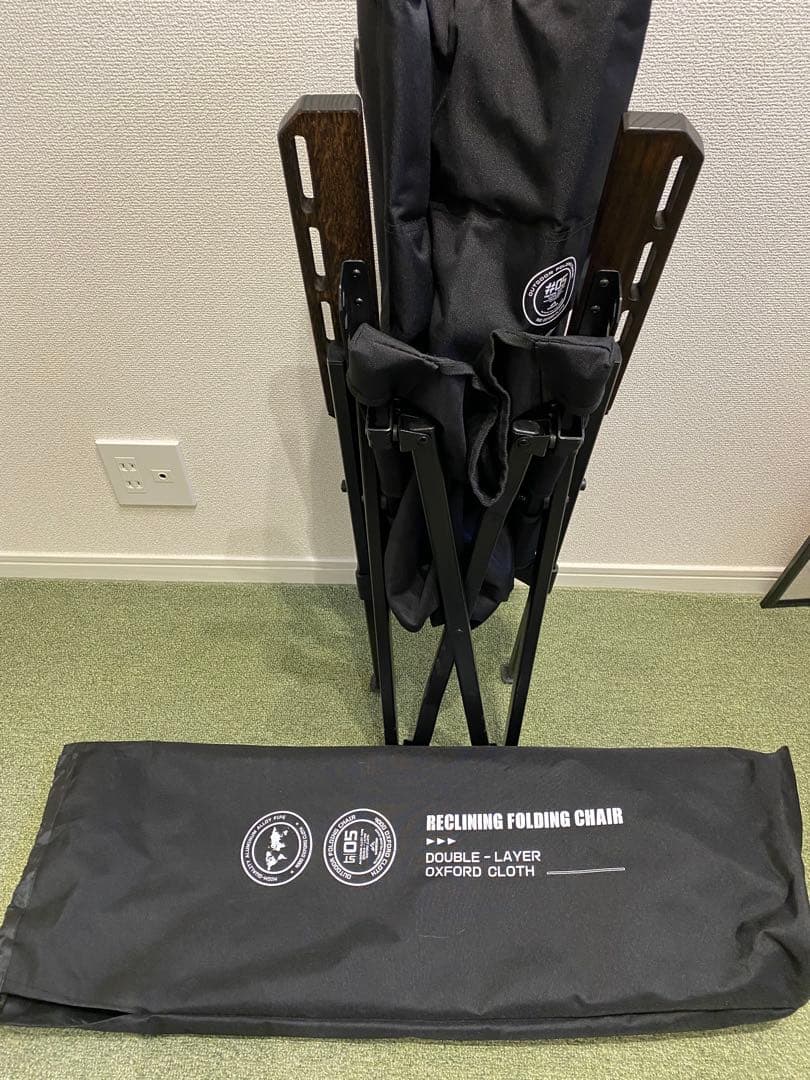 美品 SHINETRIP 高級ハイバックチェア リクライニング+枕付