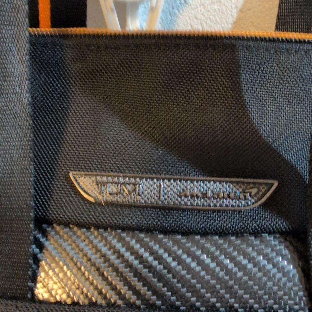 【中古】Tumi M-Tech Mテック ソフトサッチェル バッグ オレンジ