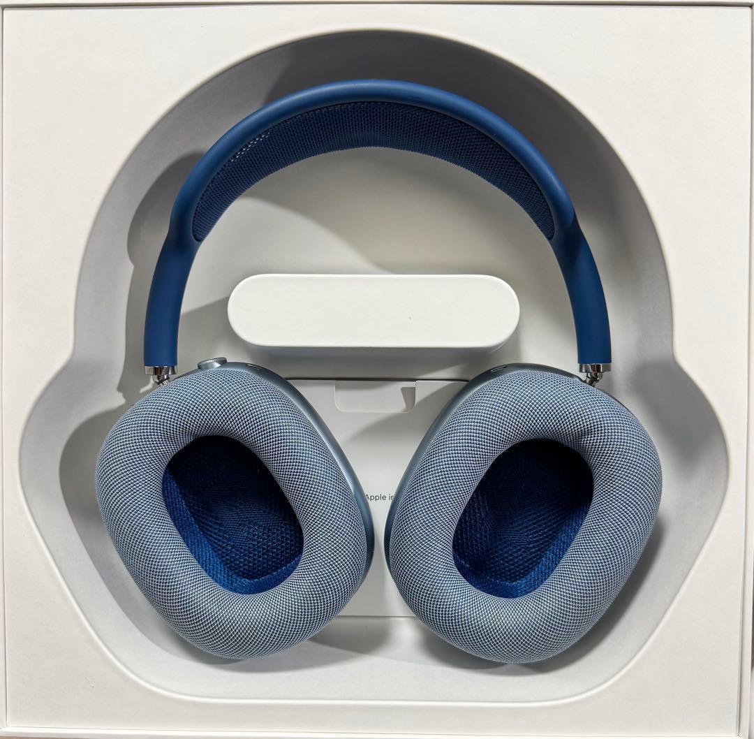 【正規品】 【値下げ可】AirPods Max スカイブルー