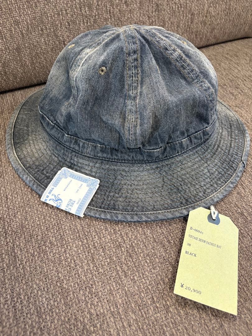 帽子 THE H.W.DOG&CO. VINTAGEDENIM FATIGUE HAT