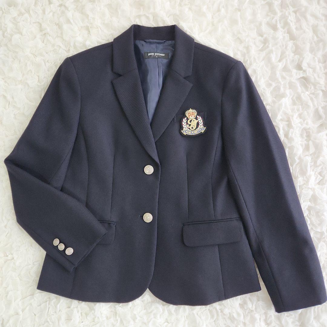 160cm　ポンポネット　フォーマルスーツ　受験　面接　卒業式