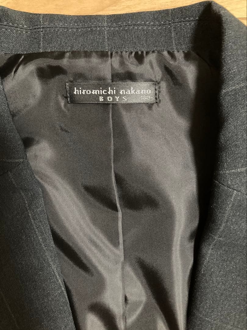 男の子160 フォーマルスーツ 5点セット 卒業式 キッズ ヒロミチナカノ