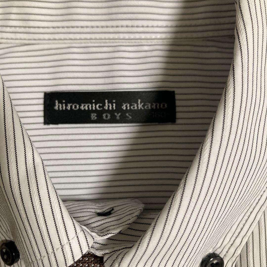 男の子160 フォーマルスーツ 5点セット 卒業式 キッズ ヒロミチナカノ