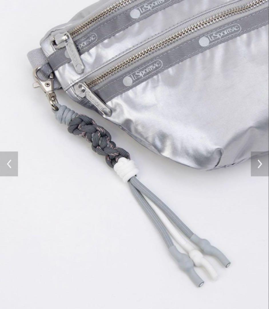 LeSportsac×Ameri レスポ　アメリ　ボディバッグ　シルバー