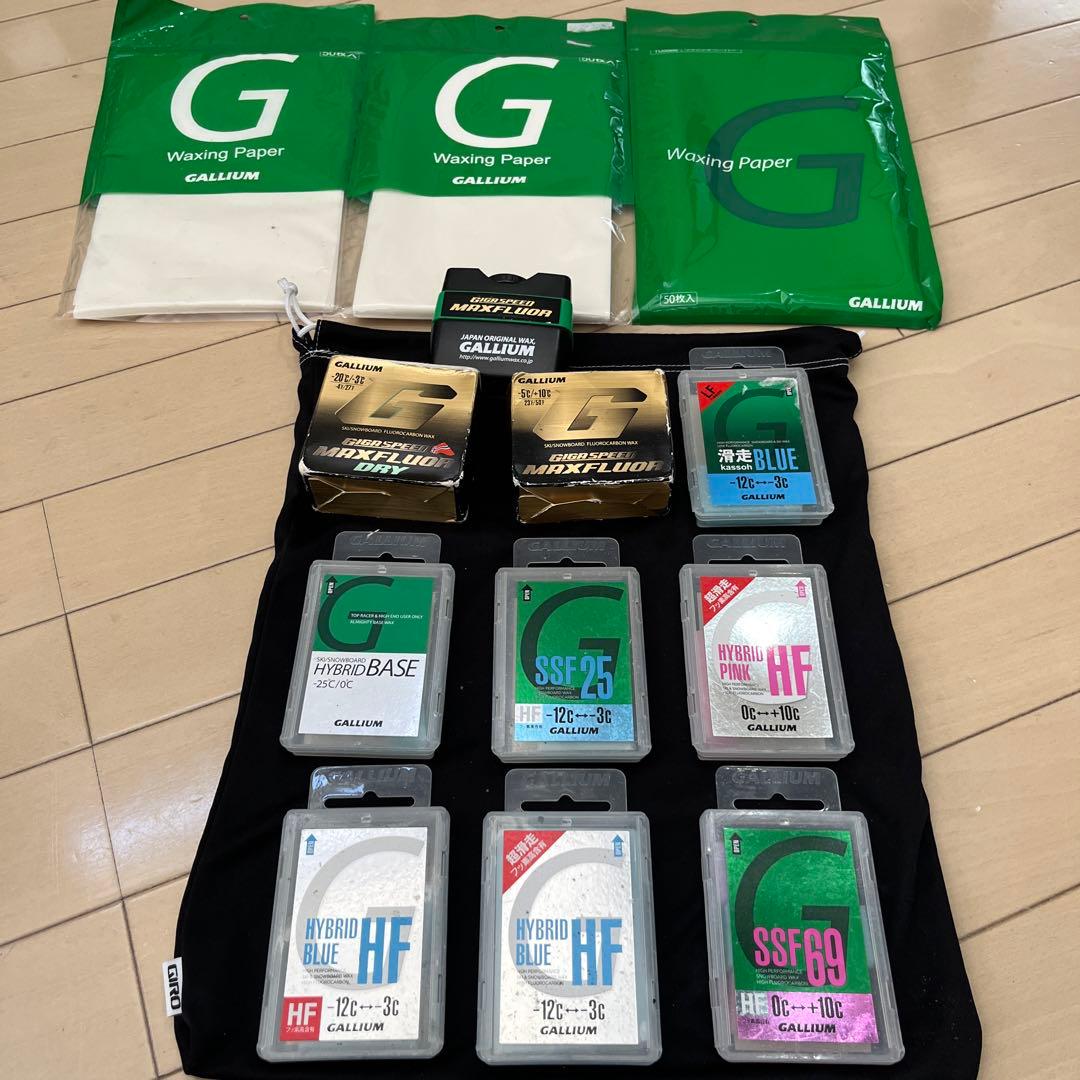 GALLIUM スノーボード ロトブラシ　セット　おまけ多数