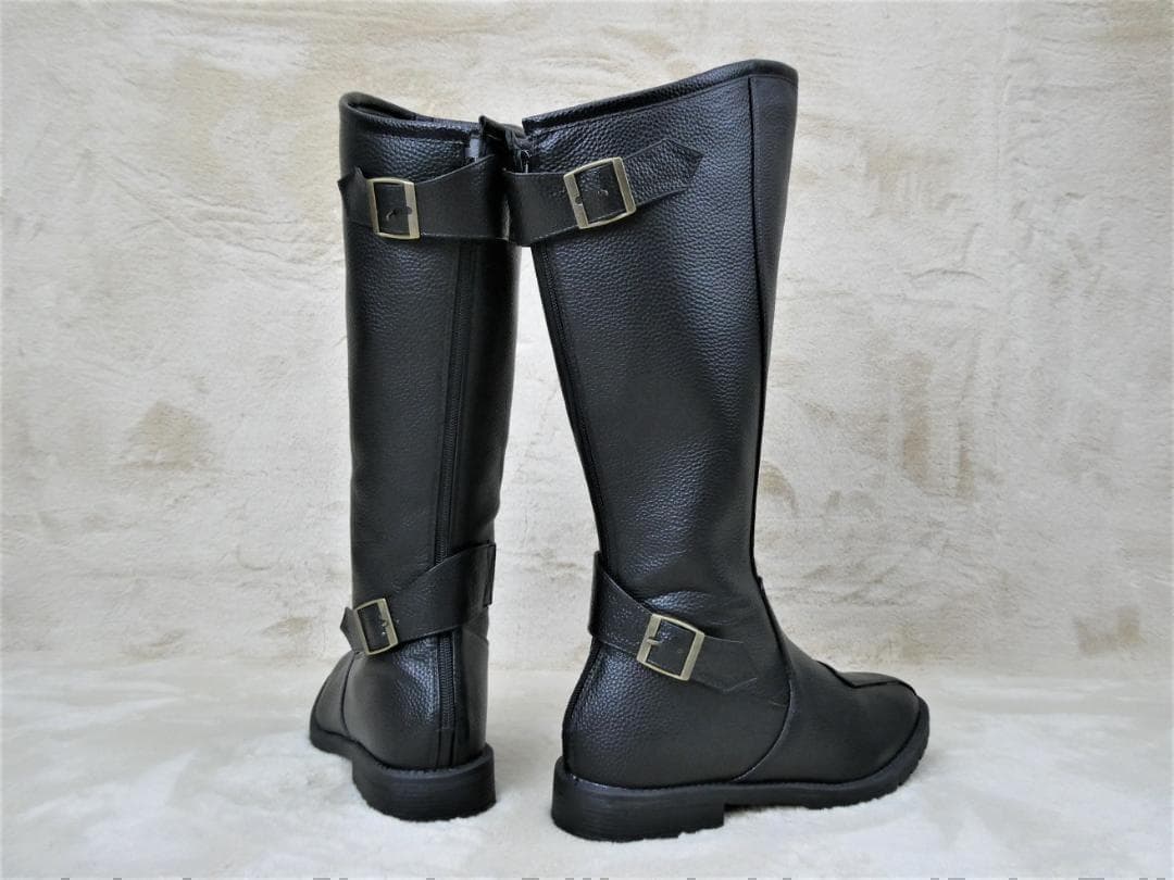 特攻ブーツ 黒 26cm /斜めカット ブラック　未使用　新品