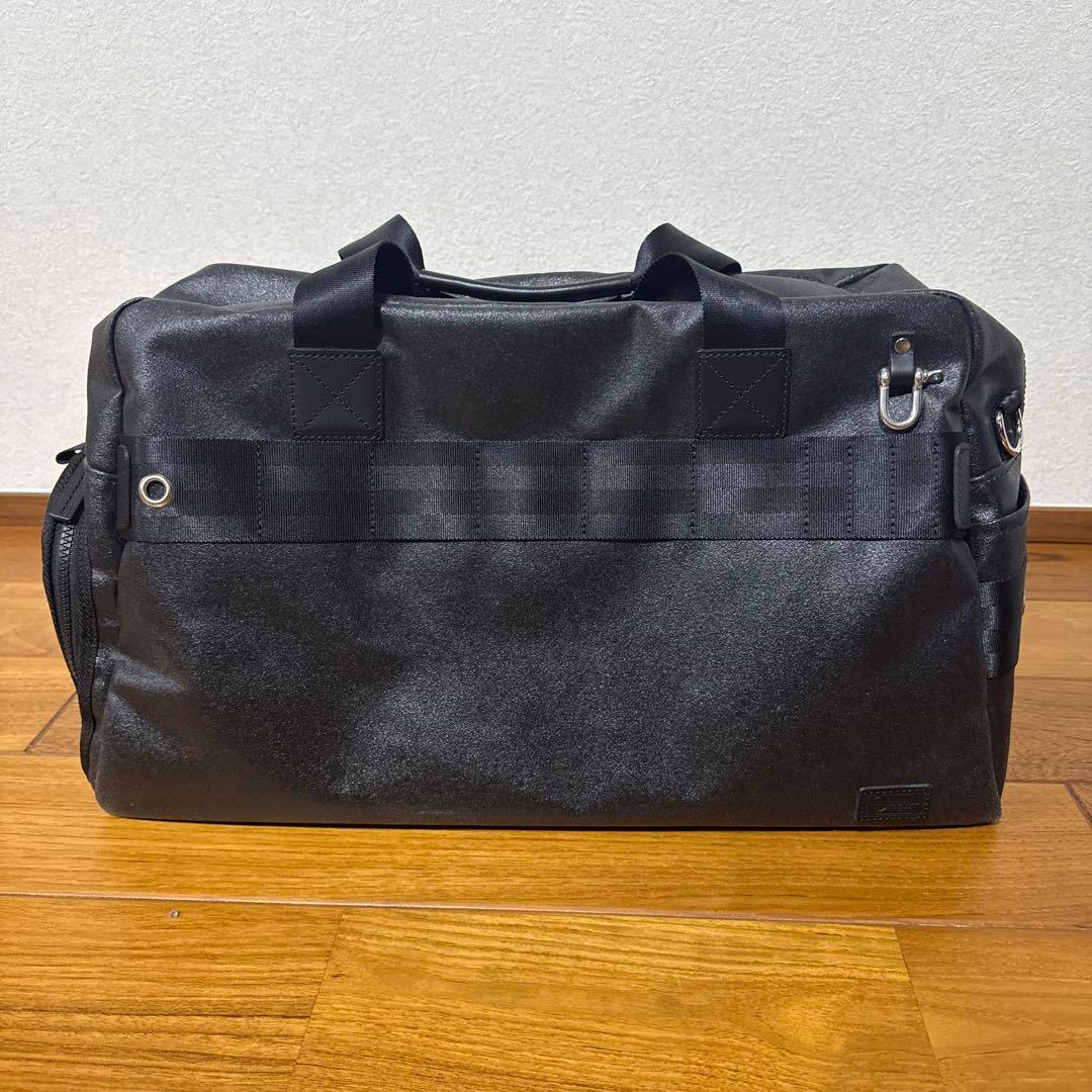 森野頒布 ボストンバッグ 中型 ブラック