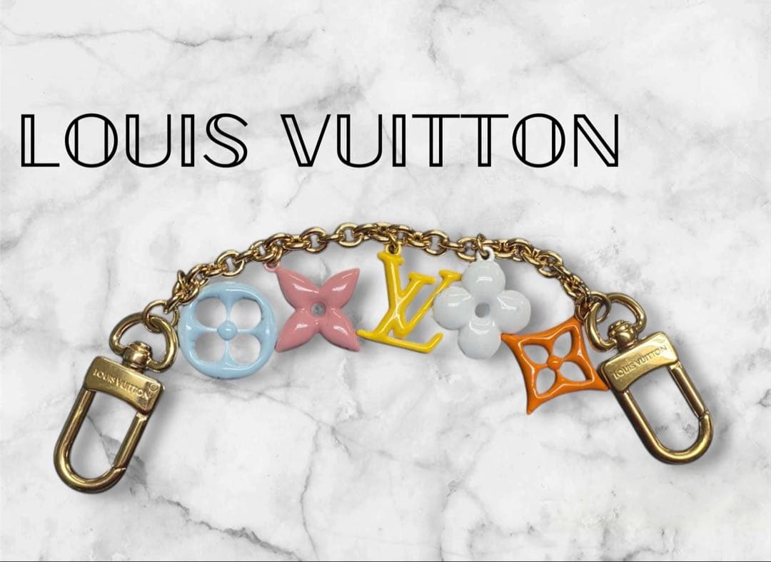 LOUIS VUITTON バッグチャーム・LV ポップフラワー MO1962