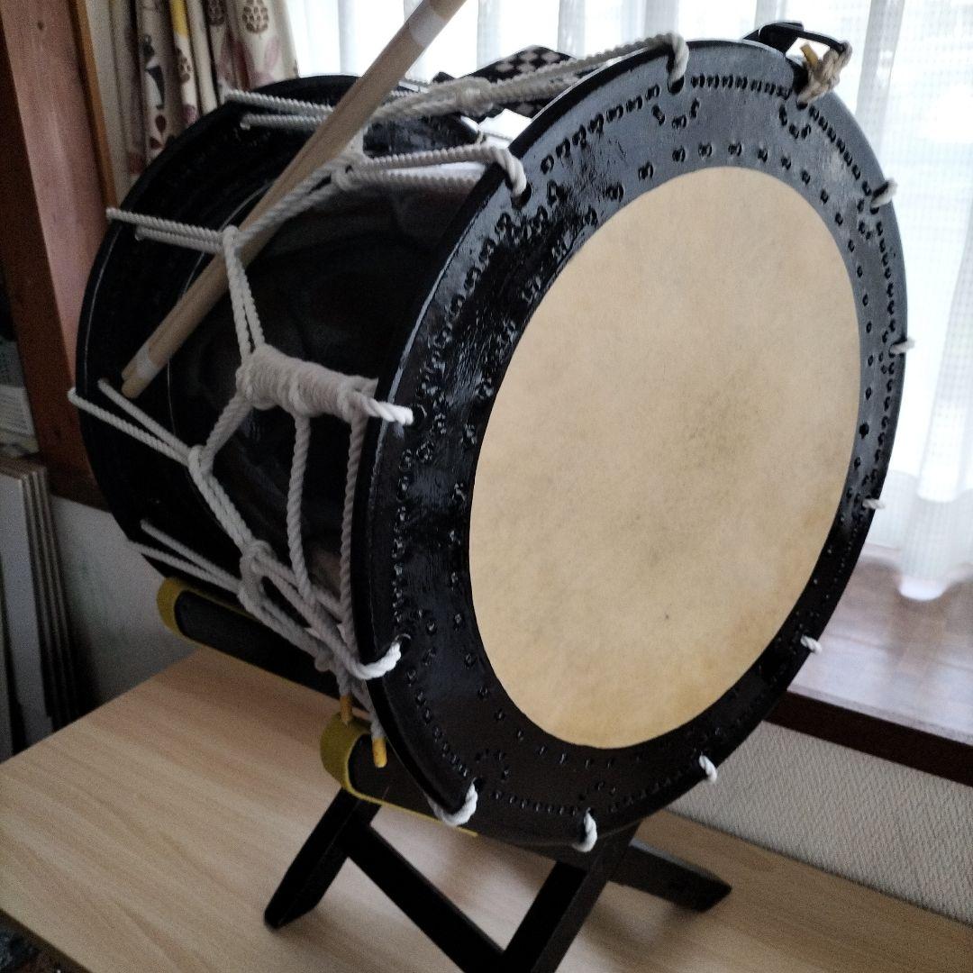 「たつ様ご依頼商品」小松太鼓店製造　1.6尺　中古良品　ストラップ・バチ付き