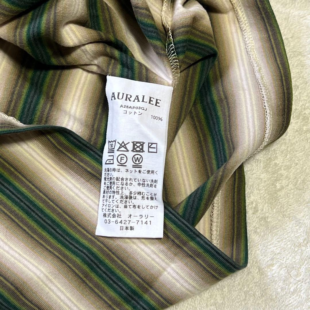 トップス GRADIENT STRIPE JERSEY L/S TEE