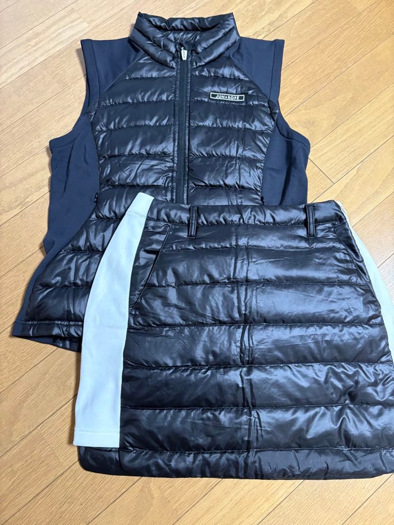 ジュンアンドロペ　ダウン　スカート　 セットアップ