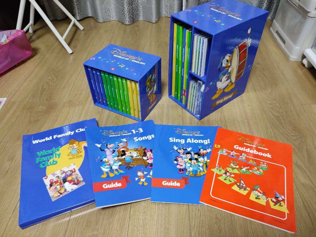 DWE ディズニー英語システム シングアロング/CD/DVD/絵本