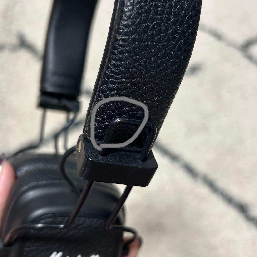 Marshall ワイヤレスヘッドホン ブラック　III