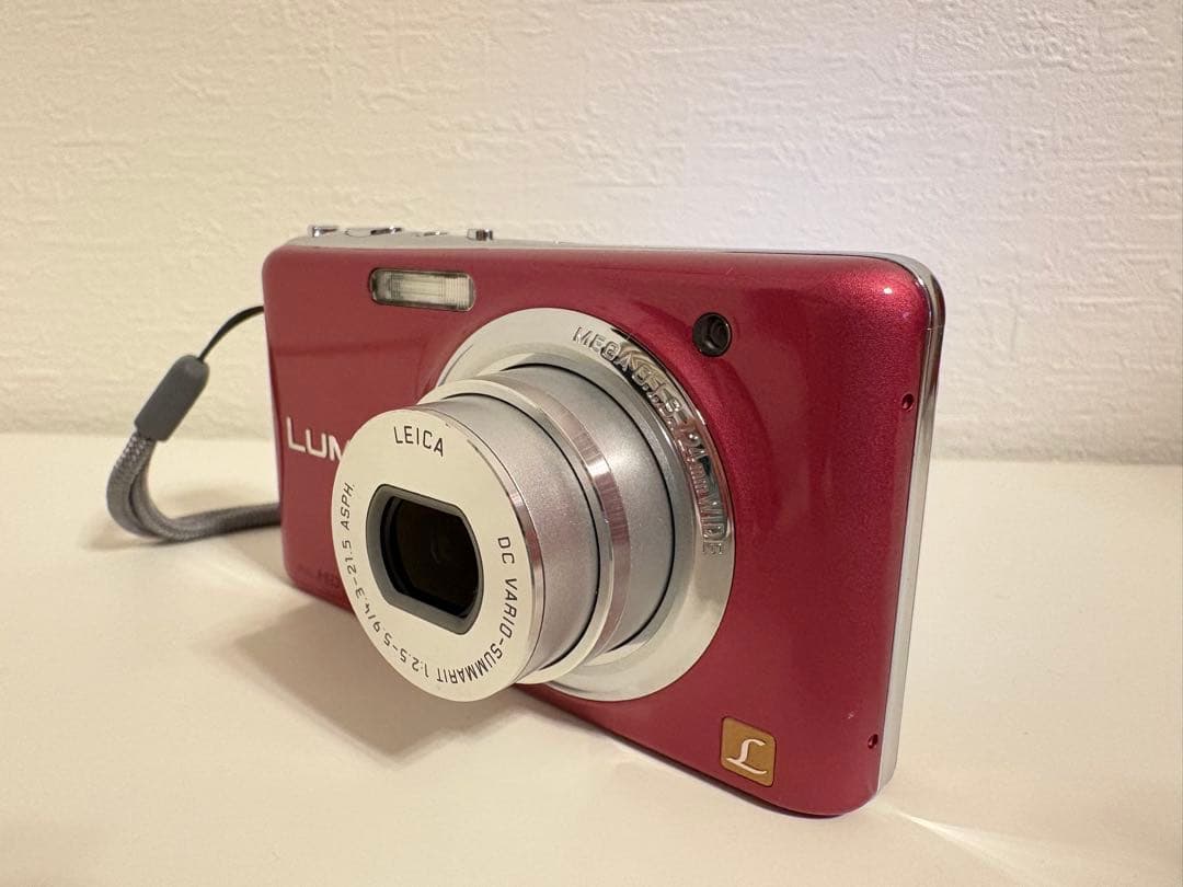 Panasonic LUMIX DMC-FX77 ピンク デジカメ 箱付