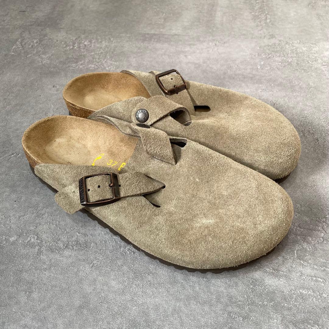 BIRKENSTOCK Boston BS サボサンダル 37 トープ
