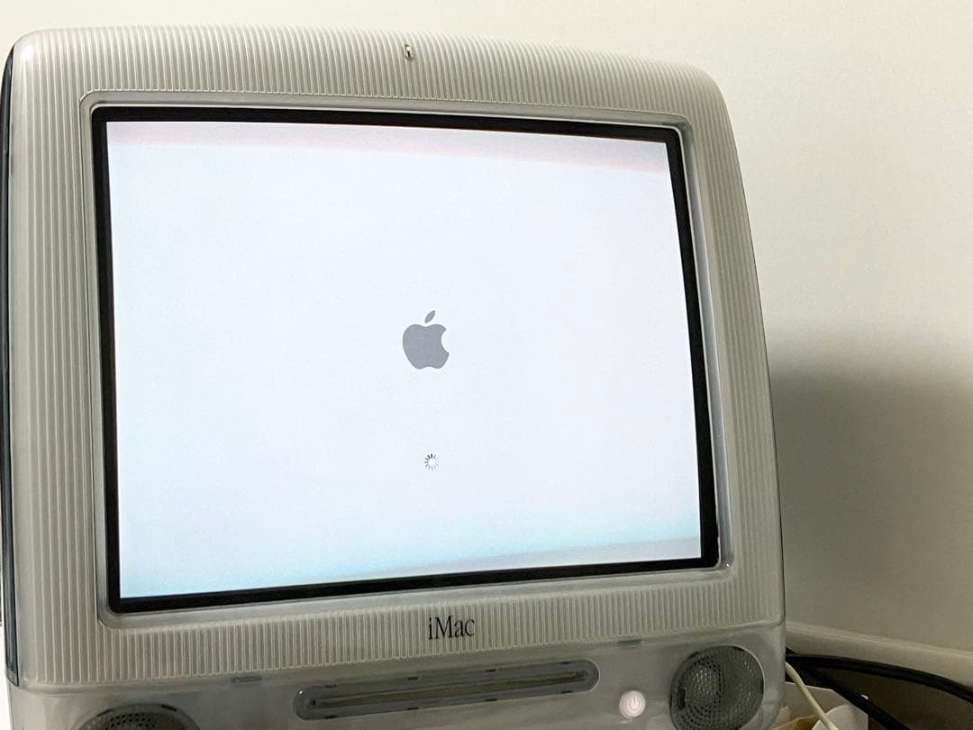 iMac G3 グラファイト600MHz メモリ256MB エアーMac付き