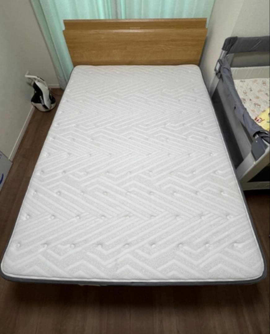 ダブルスプリングマットレス Nスリープ ハード140cm x 197cm