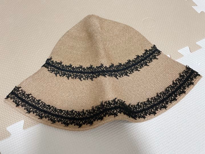 Athena NEW YORK アシーナニューヨーク　ハット　麦わらレース