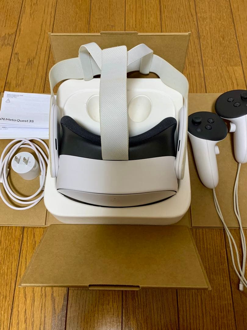  Quest 3S 128GB ヘッドセットとコントローラーセット