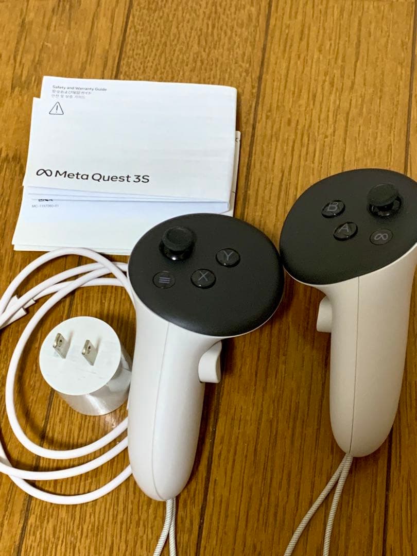  Quest 3S 128GB ヘッドセットとコントローラーセット