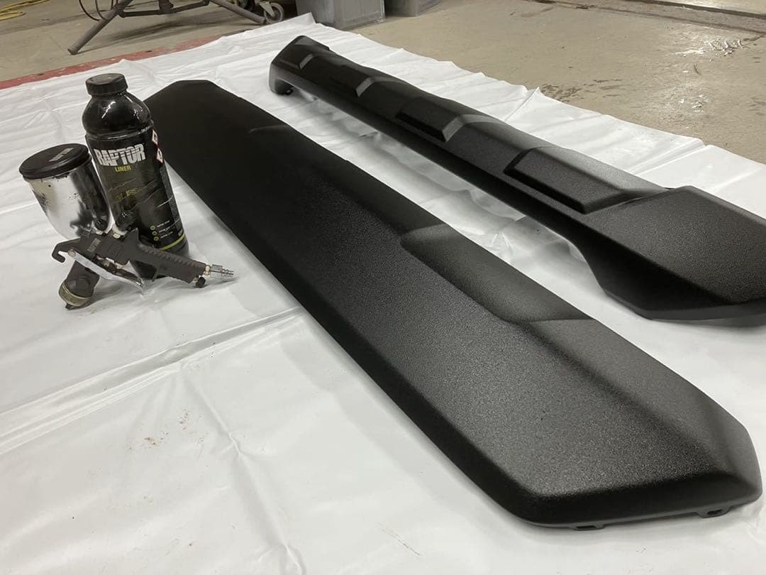 マイキー様　受注依頼品　RAV4リアスキッドプレート 単品　ラプターライナー塗装