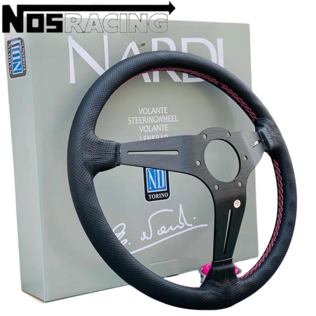 澤*久様 新品 NARDI ナルディ ディープコーン 350mm 14インチ ク