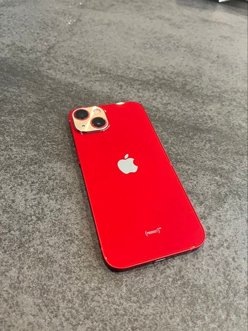お値打ち！良品　iPhone13 レッド 256GB SIMフリー
