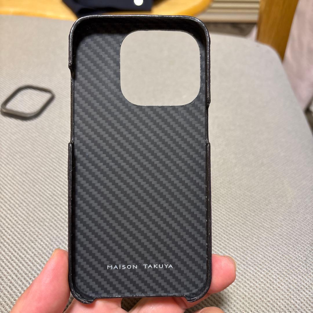 MAISON TAKUYA パープル iPhone14プロケース
