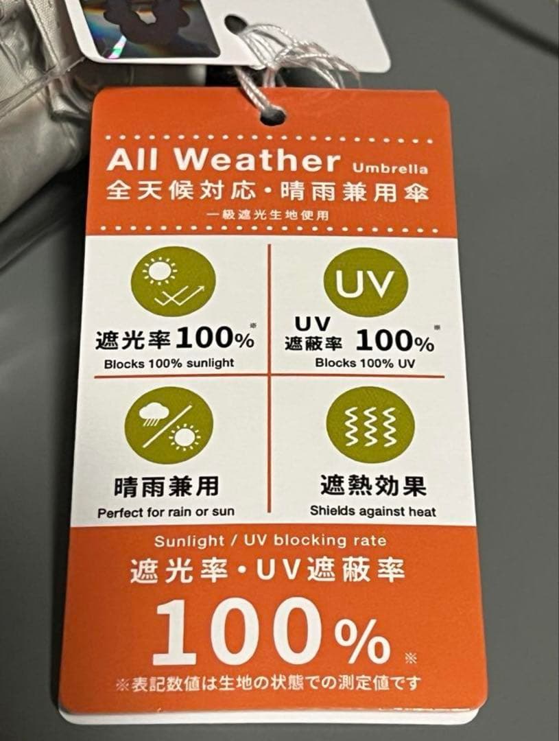 万博限定　全天候対応 晴雨兼用傘 ブラック