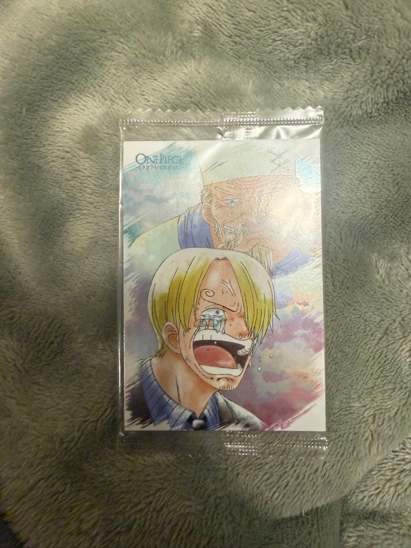未開封　ワンピース　サンジ　Our memory No.5カード