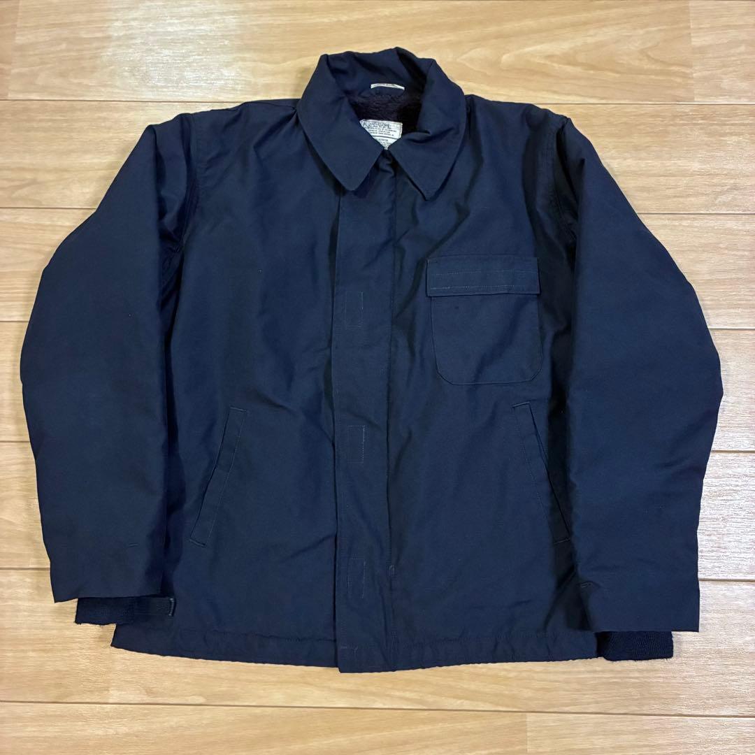 米軍実物 U.S.NAVY アラミド デッキジャケット 90s