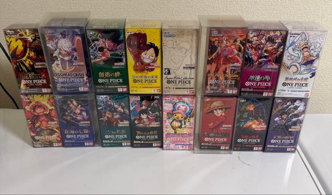 ワンピース カードゲーム ケース保管テープ付き１6BOX