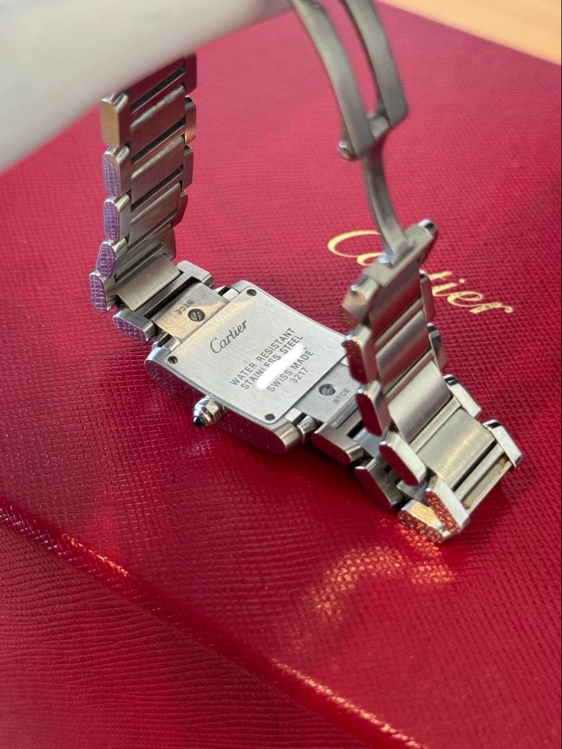 【Cartier（カルティエ）タンクフランセーズ SM クォーツ】