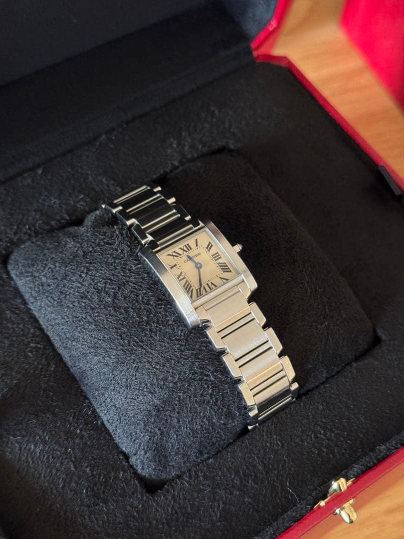 【Cartier（カルティエ）タンクフランセーズ SM クォーツ】