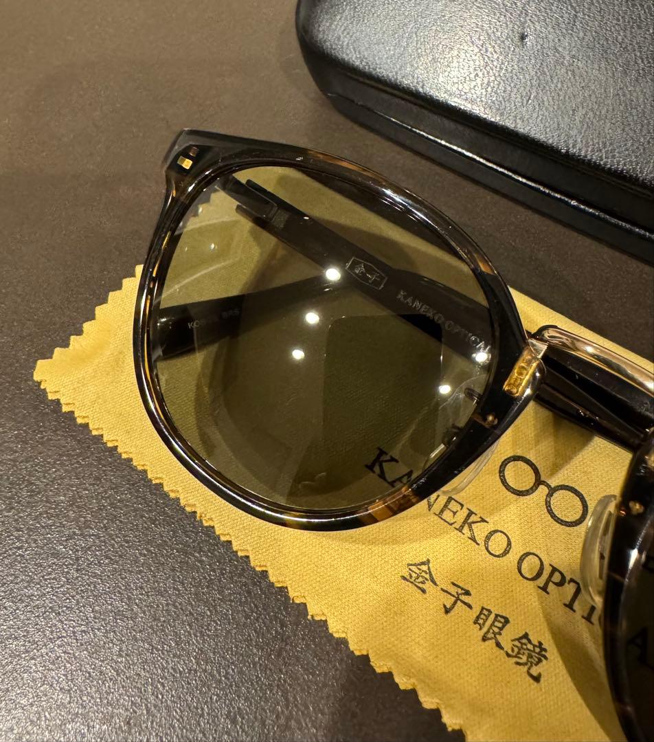 金子眼鏡　KOS-26 BRS サングラス