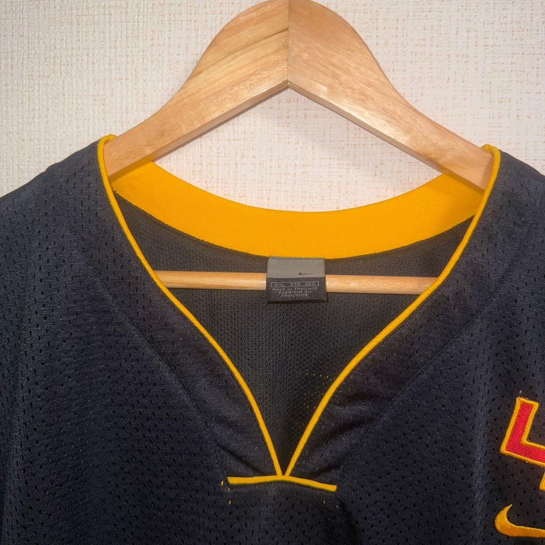 NIKE UNITED BALLERS バスケ　ゲームシャツ　ロゴ総刺繍　古着