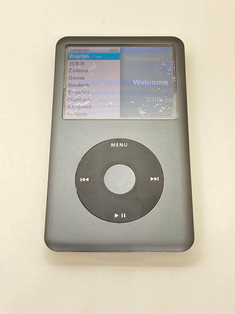 綺麗なiPod classic 第7世代 160GBからSSD512GBにグレー