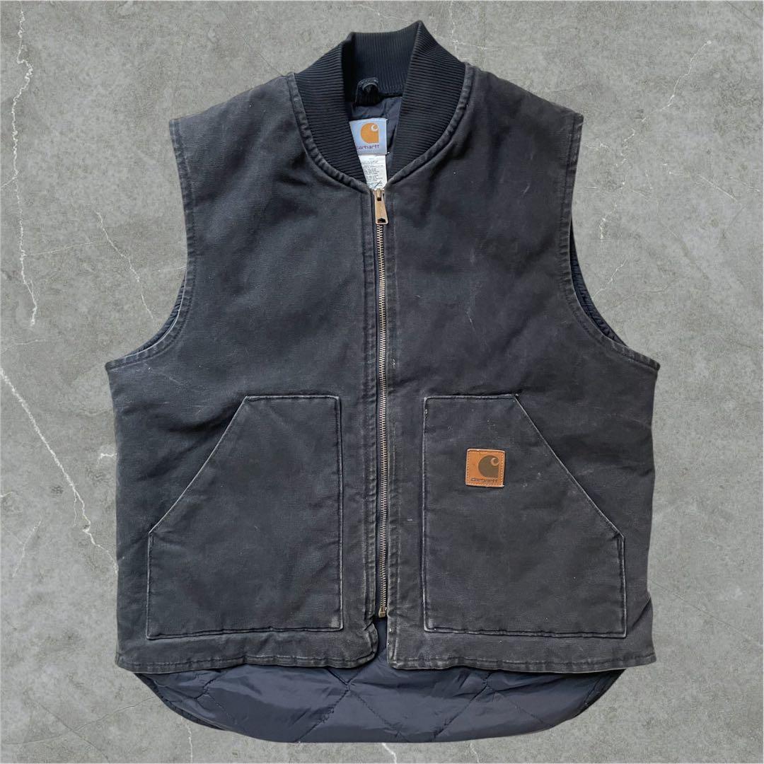 激レア USA製 カーハートＬONX オニキス ダック ベスト ヴィンテージ