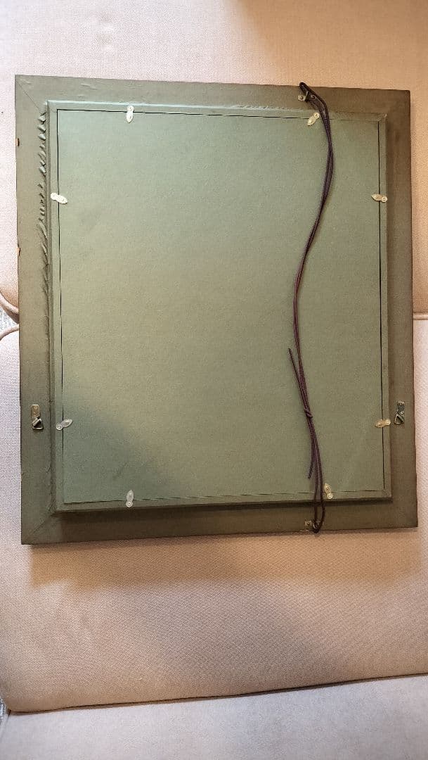 書道作品 書画・黒フレーム額装