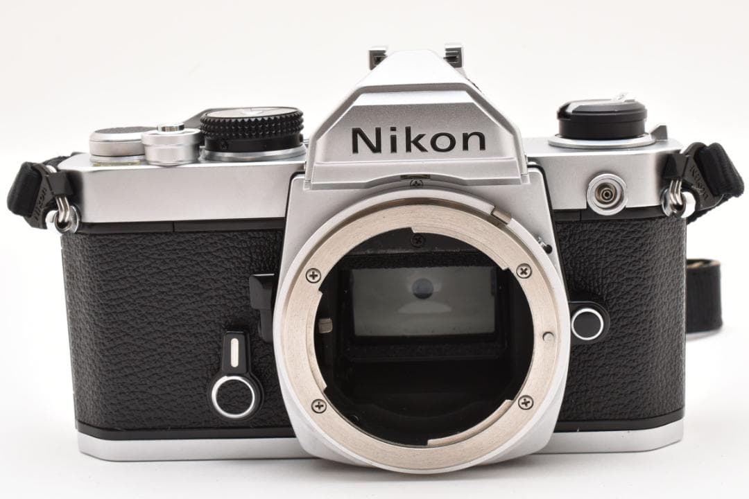 超美品 NIKON ニコン FM シルバー モルト新品交換済 M646