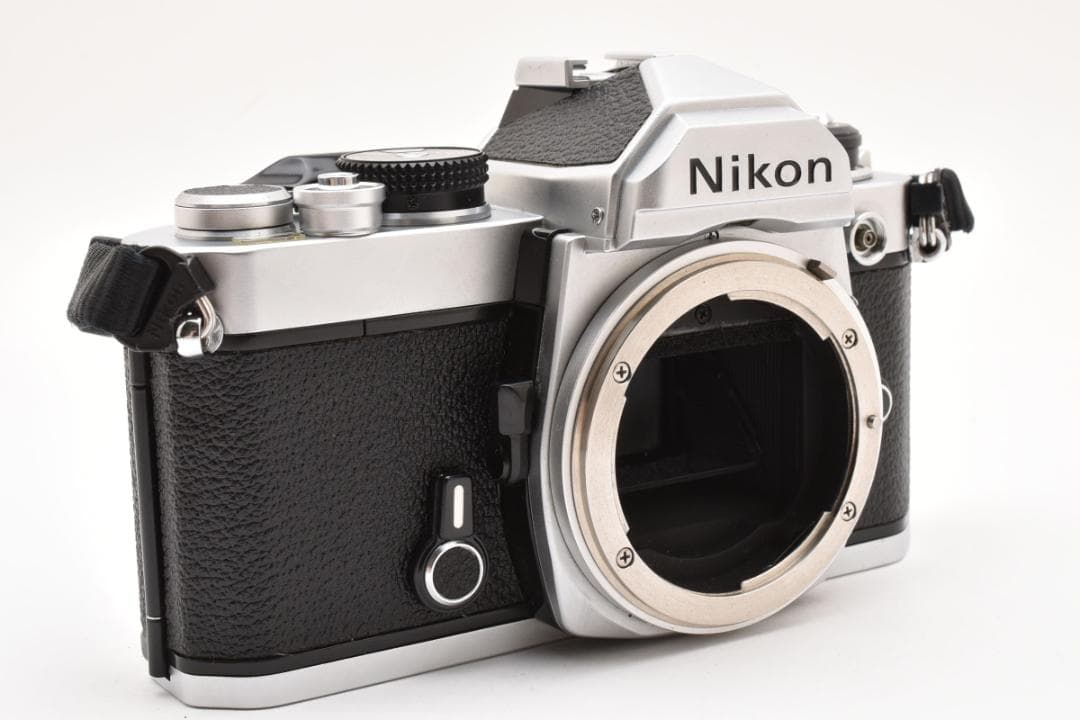 超美品 NIKON ニコン FM シルバー モルト新品交換済 M646