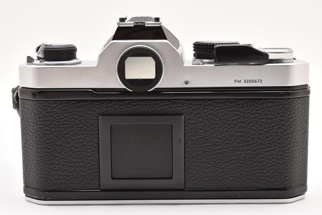 超美品 NIKON ニコン FM シルバー モルト新品交換済 M646
