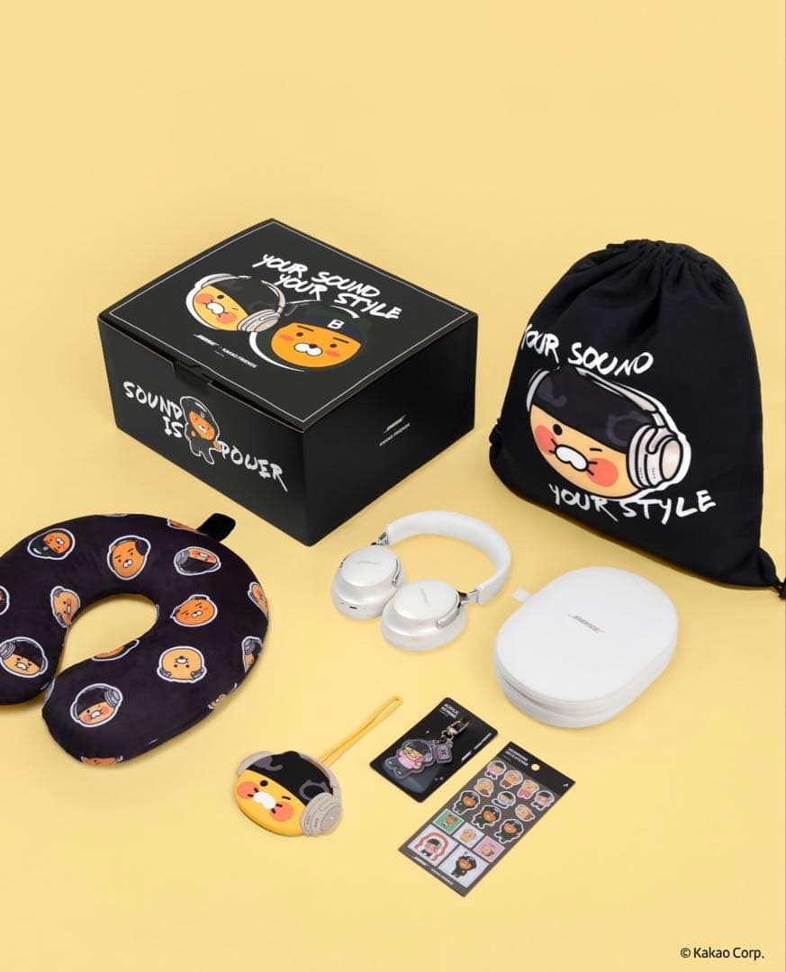 【未使用】Bose QuietComfort カカオフレンズコラボ付属品セット