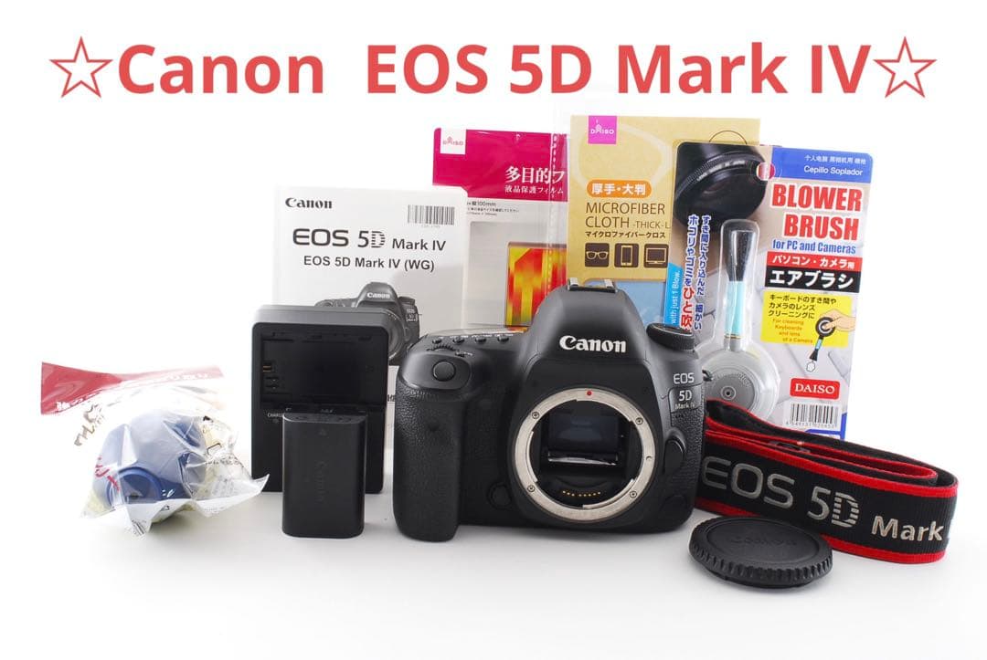 動作品 Canon キヤノン EOS 5D Mark IVデジタル一眼レフカメラ