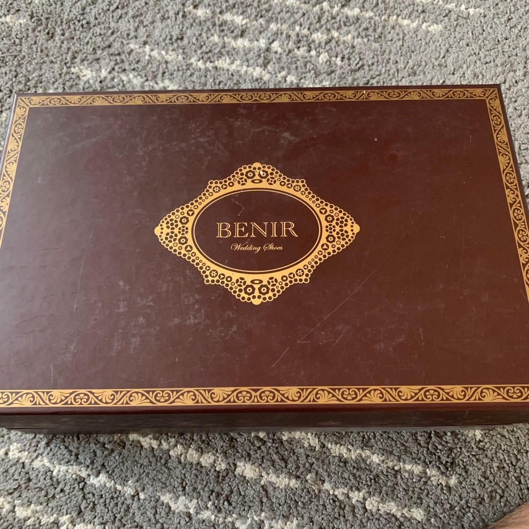 BENIR メンズ レザー　ウェディング シューズ