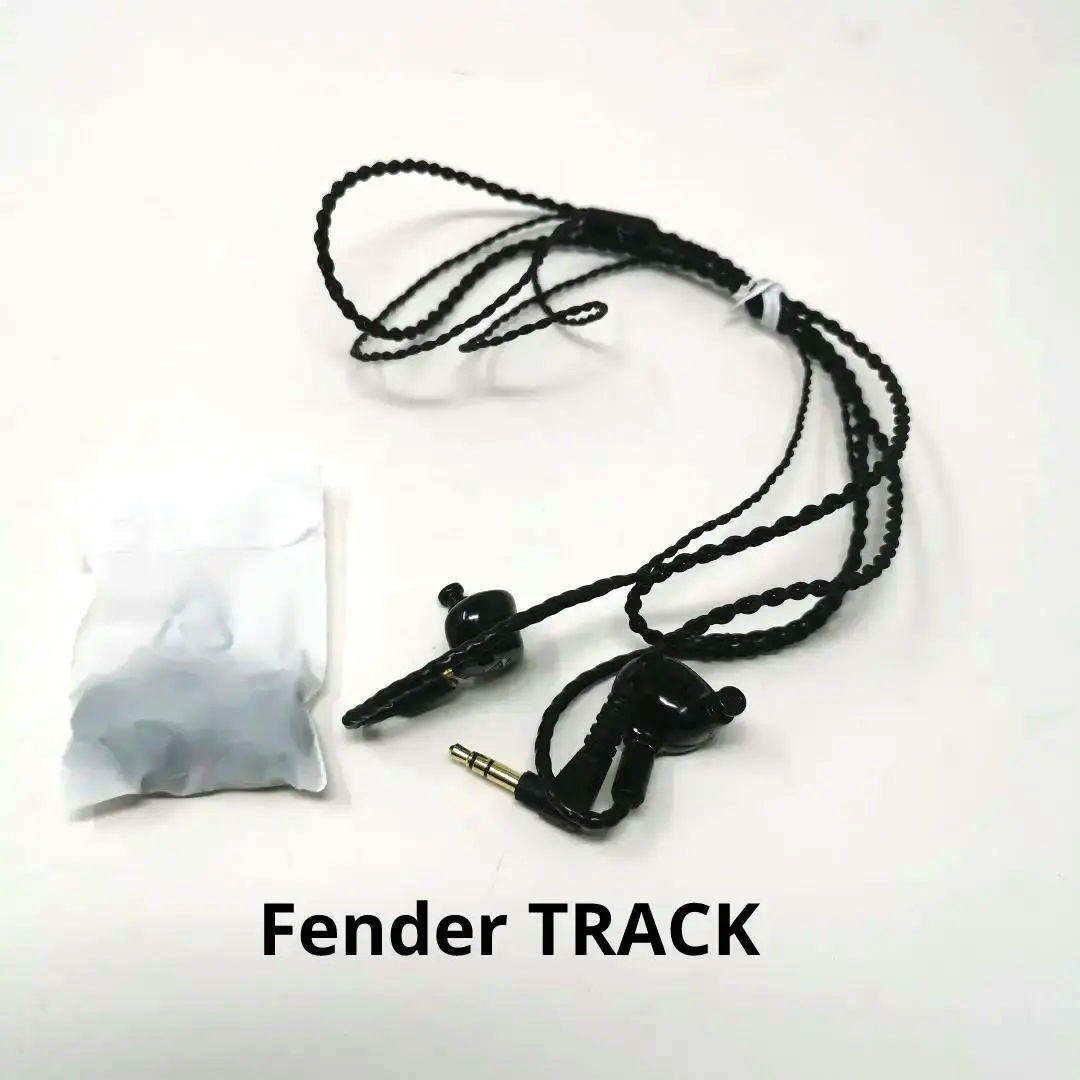 Fender TRACK イヤモニ 黒 試聴のみ美品 リケーブル対応 高音質